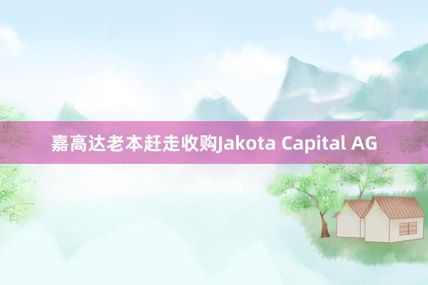 嘉高达老本赶走收购Jakota Capital AG
