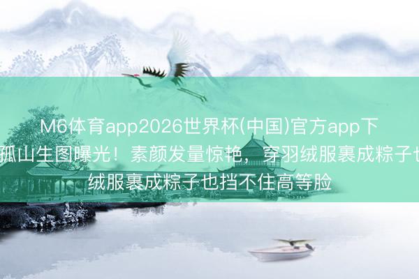 M6体育app2026世界杯(中国)官方app下载 32岁娜扎大孤山生图曝光！素颜发量惊艳，穿羽绒服裹成粽子也挡不住高等脸